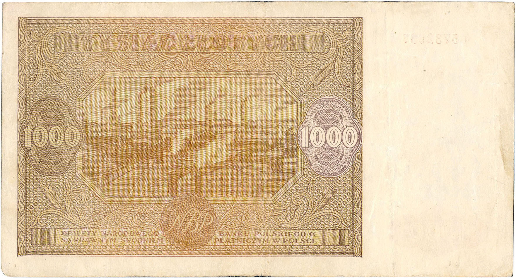 1000 złotych 1946 seria M